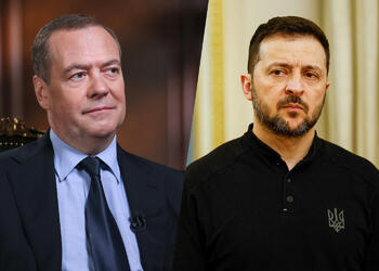 Медведев опубликовал пост, в котором назвал Зеленского вонючим псом