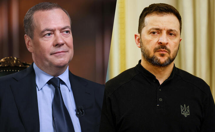 Медведев опубликовал пост, в котором назвал Зеленского вонючим псом