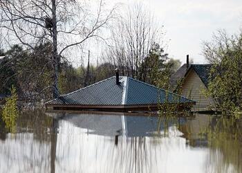 В российском регионе затопило сотни домов