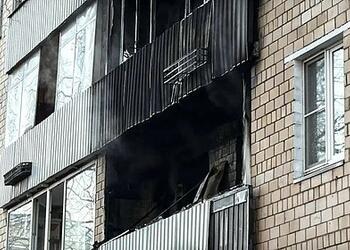 Названа предварительная причина пожара в жилом доме в центре Москвы